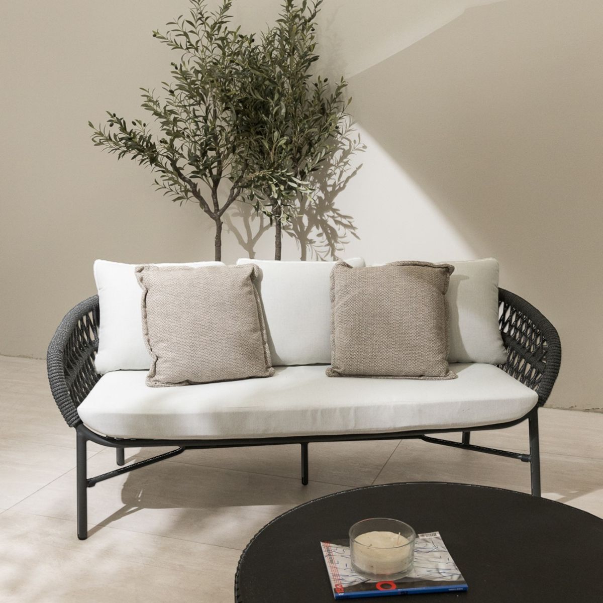 FORASTERO - Sofa Ipanema Blanco Forastero