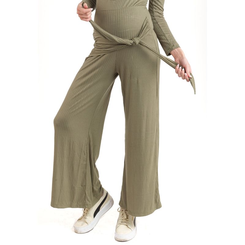 MADREMIA - Pantalon palazzo Maternal Maura Madremia