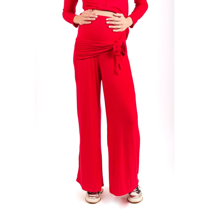 MADREMIA - Pantalon palazzo Maternal Maura Madremia