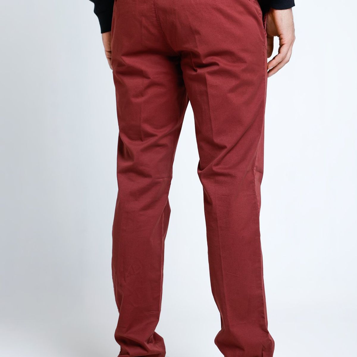TRIAL - Pantalón Hombre Algodón Vinci Burdeo