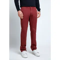 TRIAL - Pantalón Hombre Algodón Vinci Burdeo