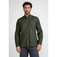 TRIAL - Camisa Oxford Hombre Blake Verde