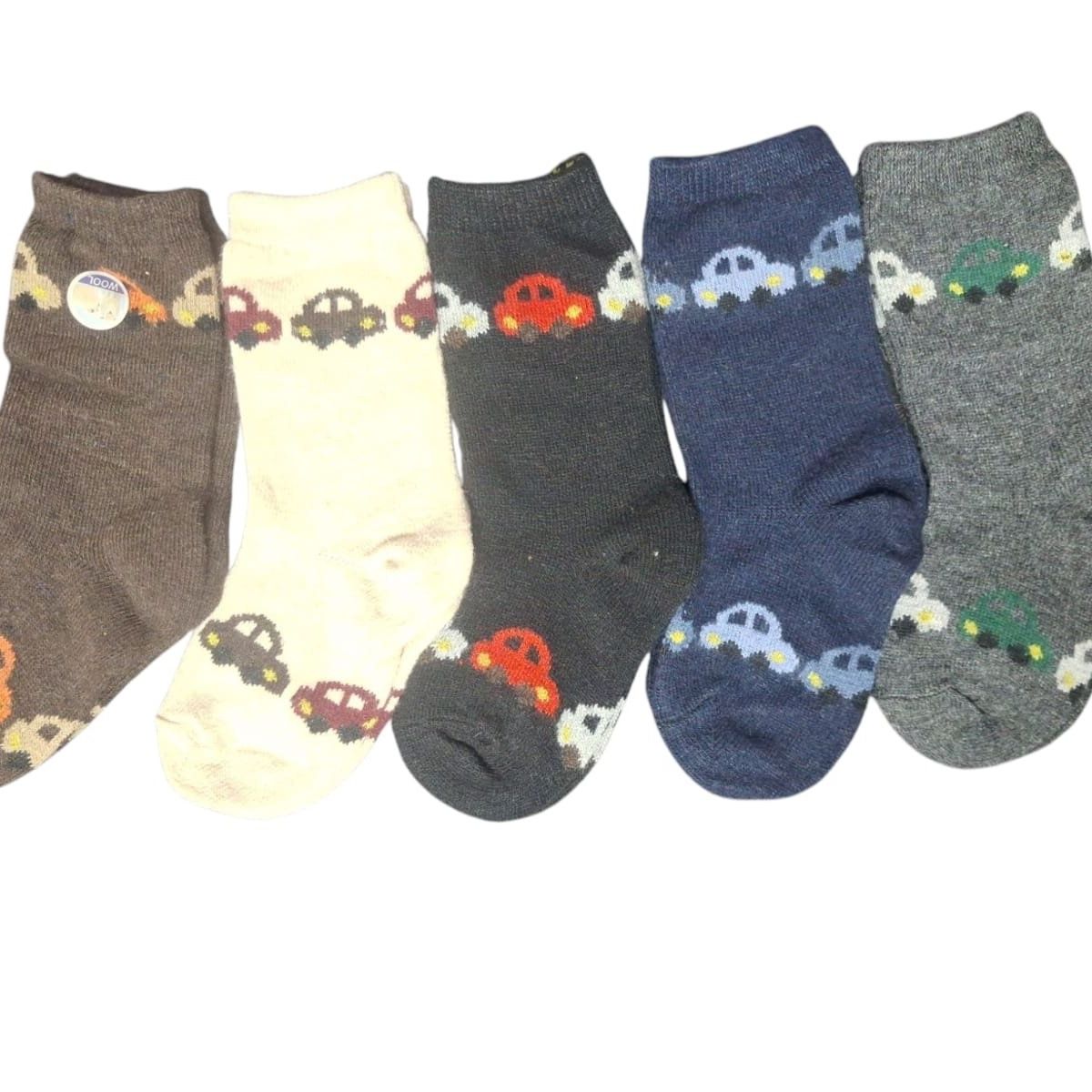 GARSIL - 12 Pares De Calcetines Termicos Para Niños - Diseños - Docena