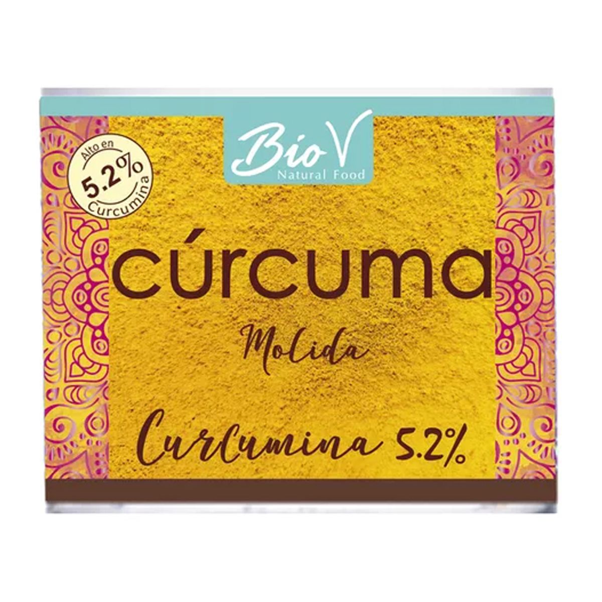 BIOV - Curcuma 52% Curcumina 1kg Sin Gluten Vegana Bio V