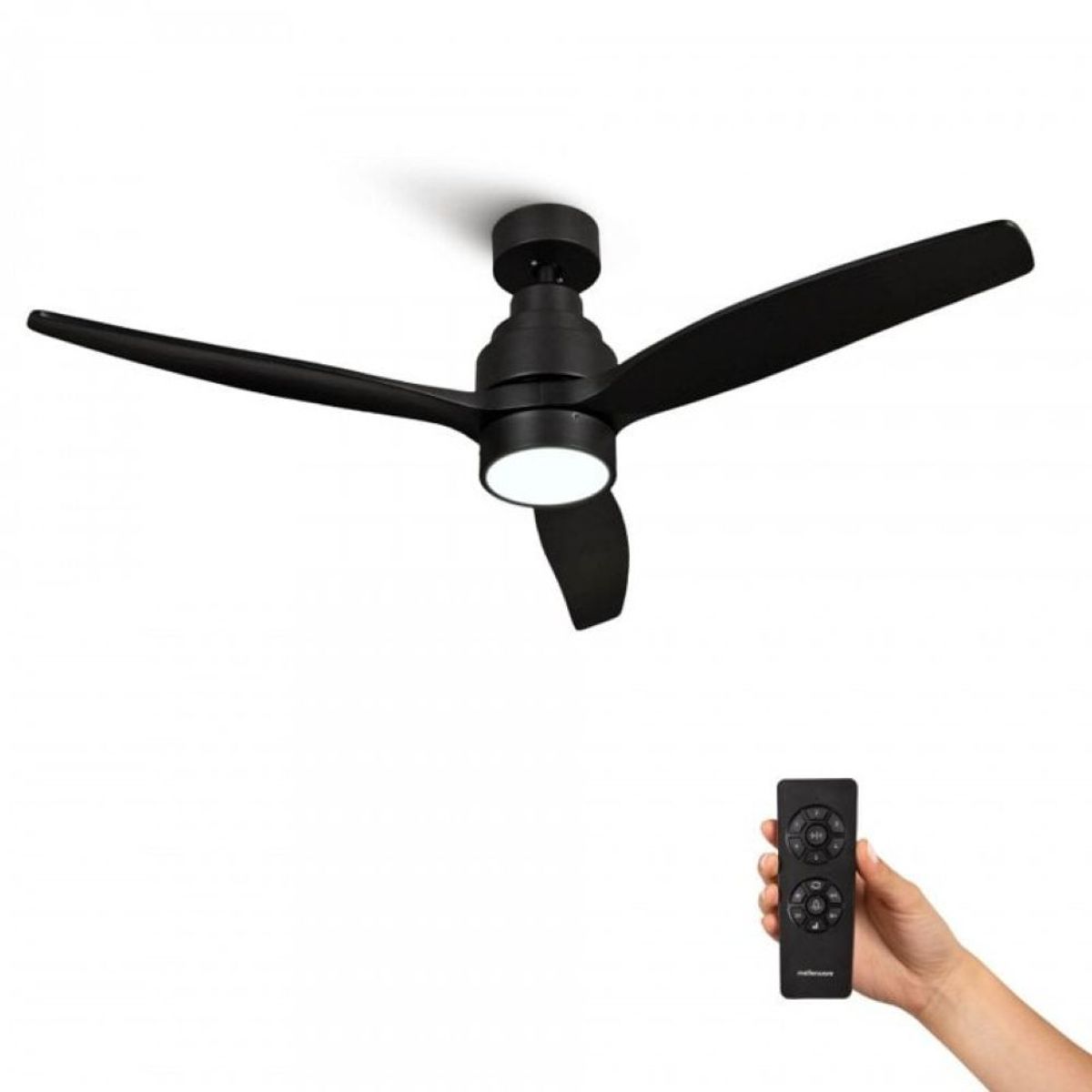 GENERICO - Ventilador de Techo función InviernoVerano con luz y control remoto