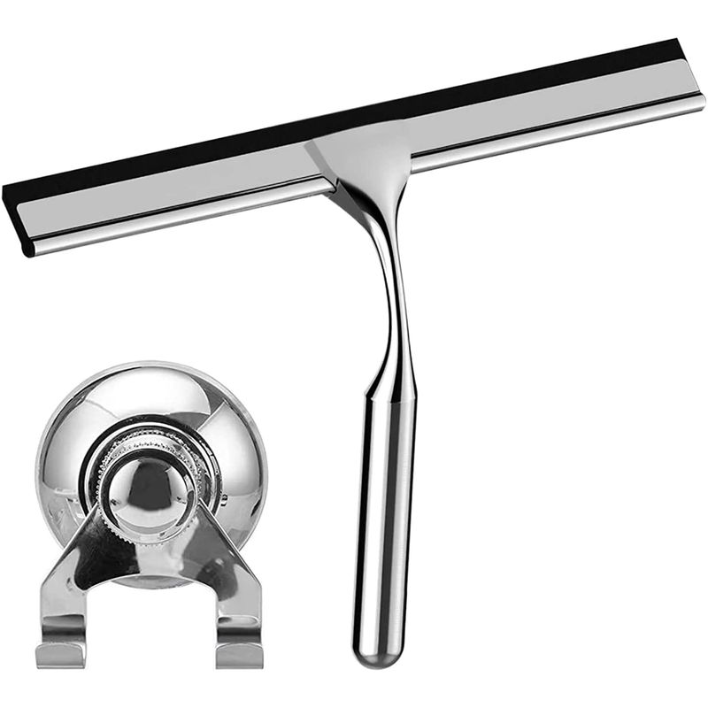 TIOZONEY - Escobilla Goma Para Ducha Limpiar Ventana Con Escobilla Goma