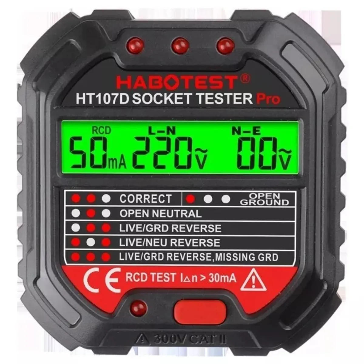TIOZONEY - Probador Diferencial Tester De Enchufes