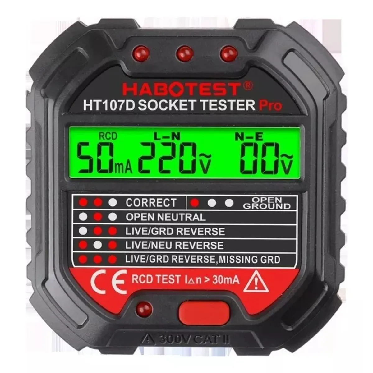 TIOZONEY - Probador Diferencial Tester De Enchufes