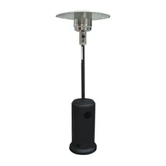 QRUBBER - Estufa Exterior Tipo Reflector 11kg Color Negro