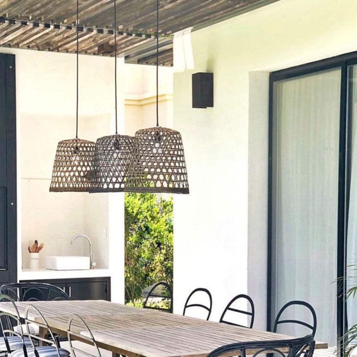 BRIC - Pantalla de Bambú Fibras Naturales.