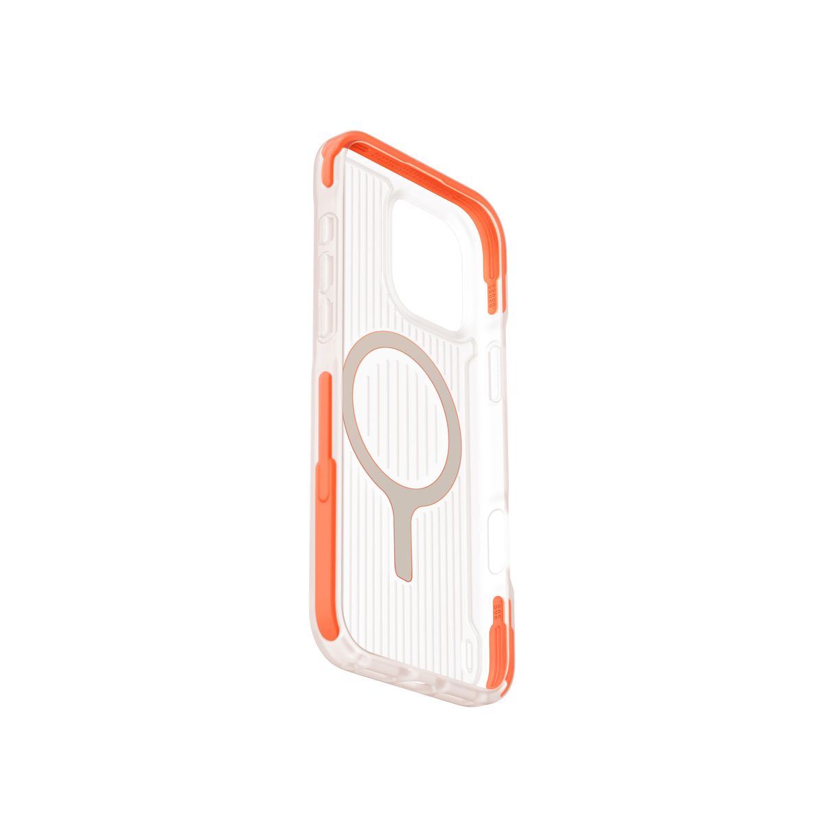 CELLBOX - Carcasa Reforzada Combat Active Magsafe para iPhone 16 Pro (Naranja)