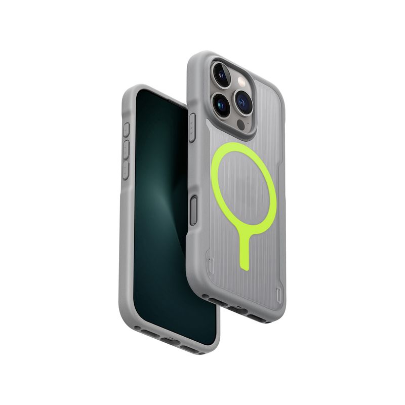 CELLBOX - Carcasa Reforzada Combat Active Magsafe para iPhone 16 Pro (Gris)