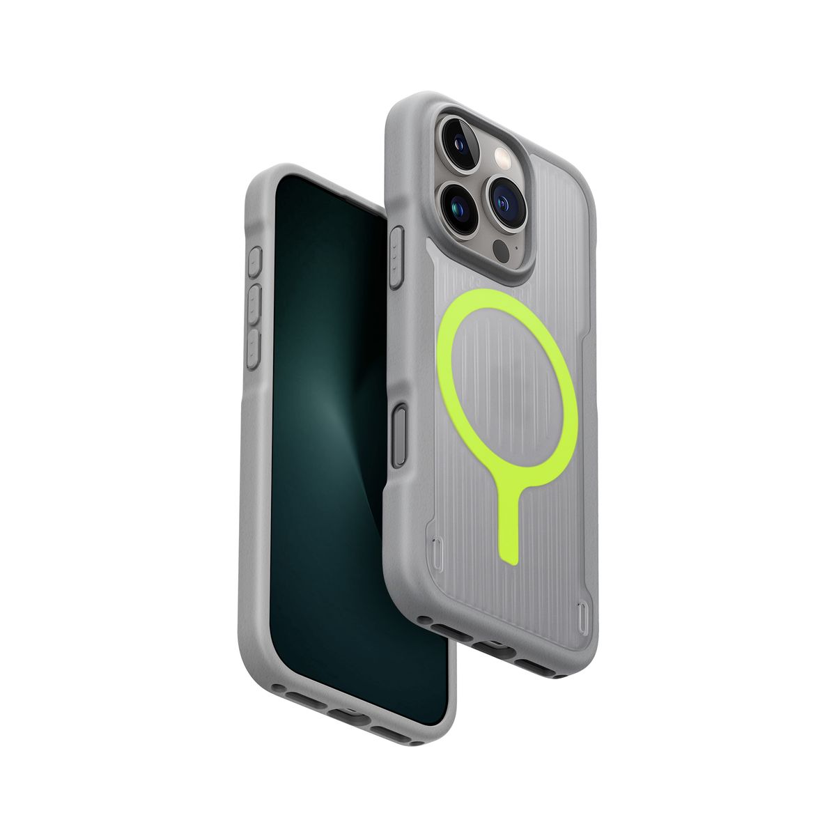 CELLBOX - Carcasa Reforzada Combat Active Magsafe para iPhone 16 Pro Max (Gris)