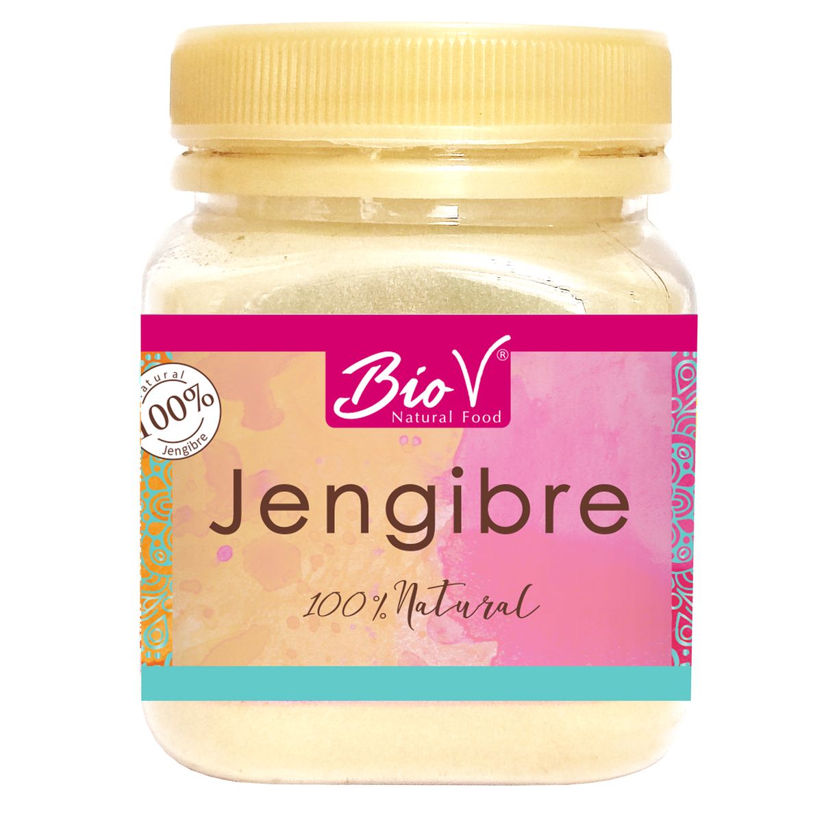 BIOV - Jengibre en Polvo 100g Sin Gluten Vegana Bio V
