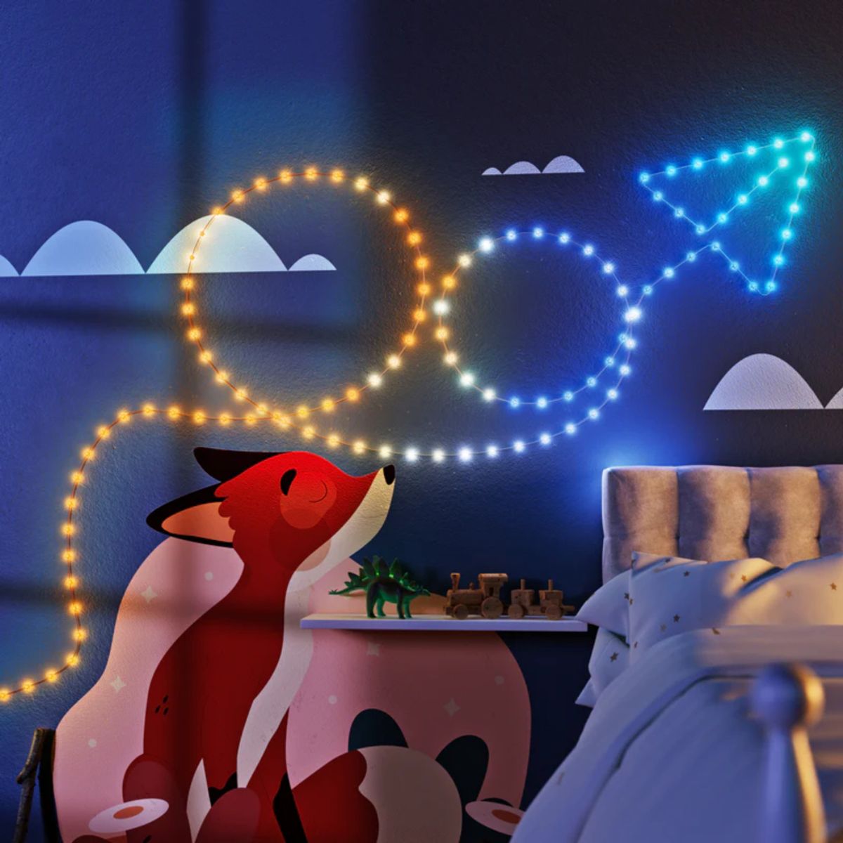 TWINKLY - Cadena Estrellas LED RGB USB-C Twinkly TWKS100RGB-T