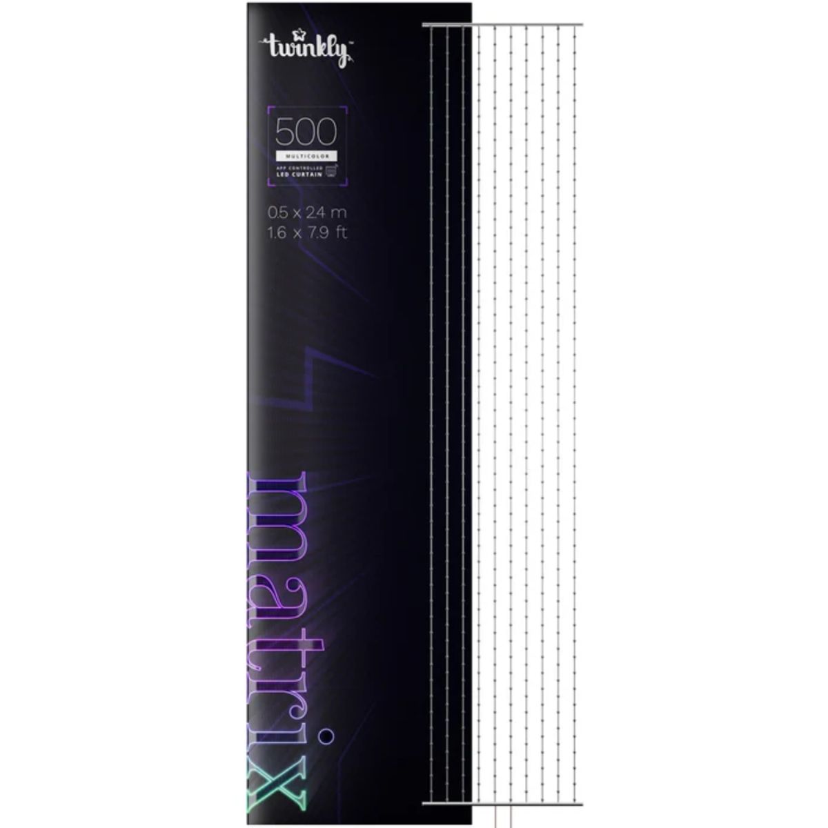 TWINKLY - Pantalla Matrix Vertical LED RGB Twinkly TWW500STP-TEU