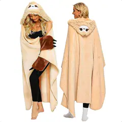 ARCA SHOPPING - Poleron Chiporro Mujer Manta Polar Poleron Invierno Frazada