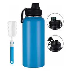 TIOZONEY - Botella De Agua Fríacaliente De Acero Inoxidable De 12 L