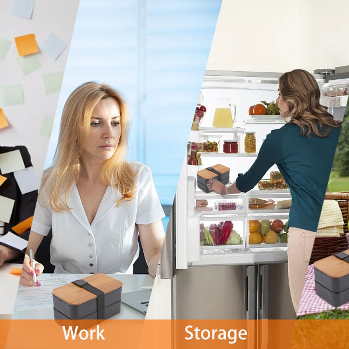 TIOZONEY - Fiambrera de 6 piezas