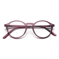 B+D - Lentes Graduados Presbicia Smart Hip Crystal Matt Violet Dioptría 250