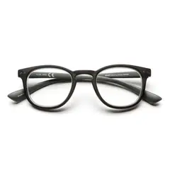 B+D - Lentes Graduados Presbicia Smart Round Matt Black Dioptría 300