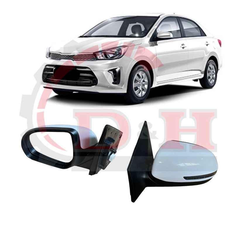GENERICO - Espejo Retrovisor Izquierdo Kia soluto 2019-2025 H7
