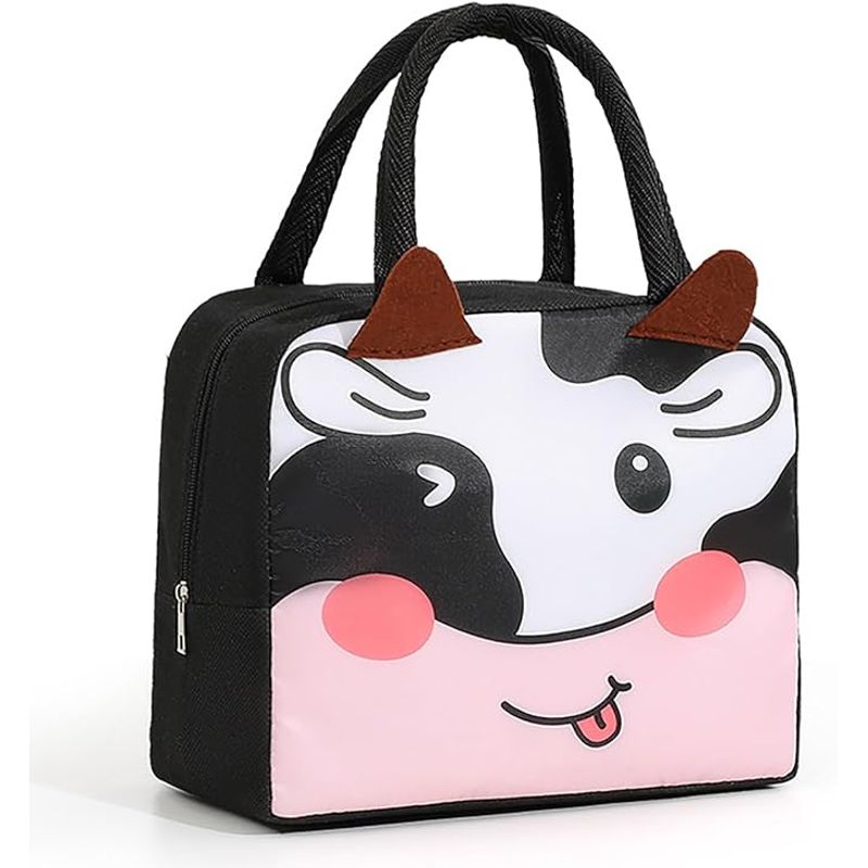TIOZONEY - Bolsa bento de dibujos animados.