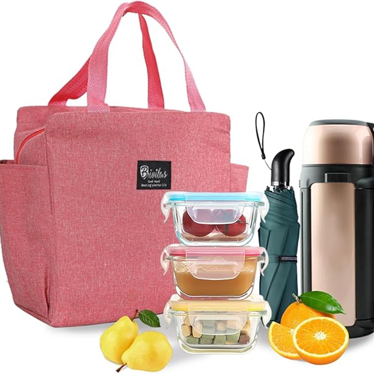 TIOZONEY - Bolsa de almuerzo de gran capacidad