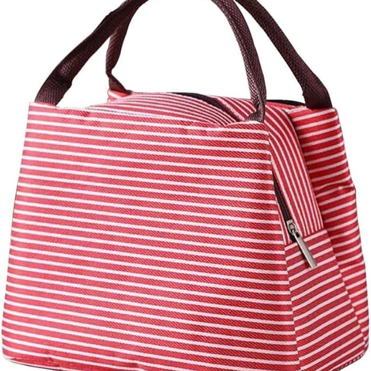 TIOZONEY - Bolsa de almuerzo a rayas