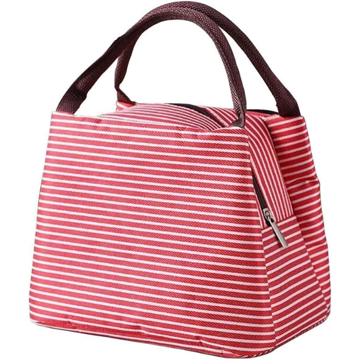 TIOZONEY - Bolsa de almuerzo a rayas