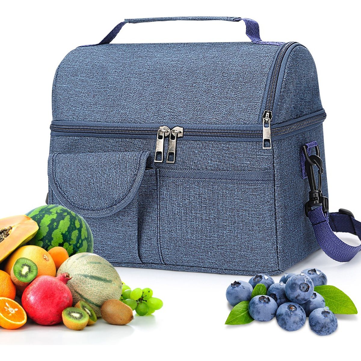 TIOZONEY - Bolsa Del Almuerzo Loncheras Portátil Y Gran Capacidad