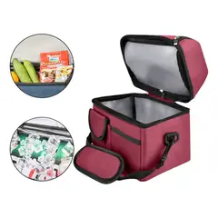 TIOZONEY - Loncheras Escolares Impermeable 8l Gran Capacidad Doble Capa