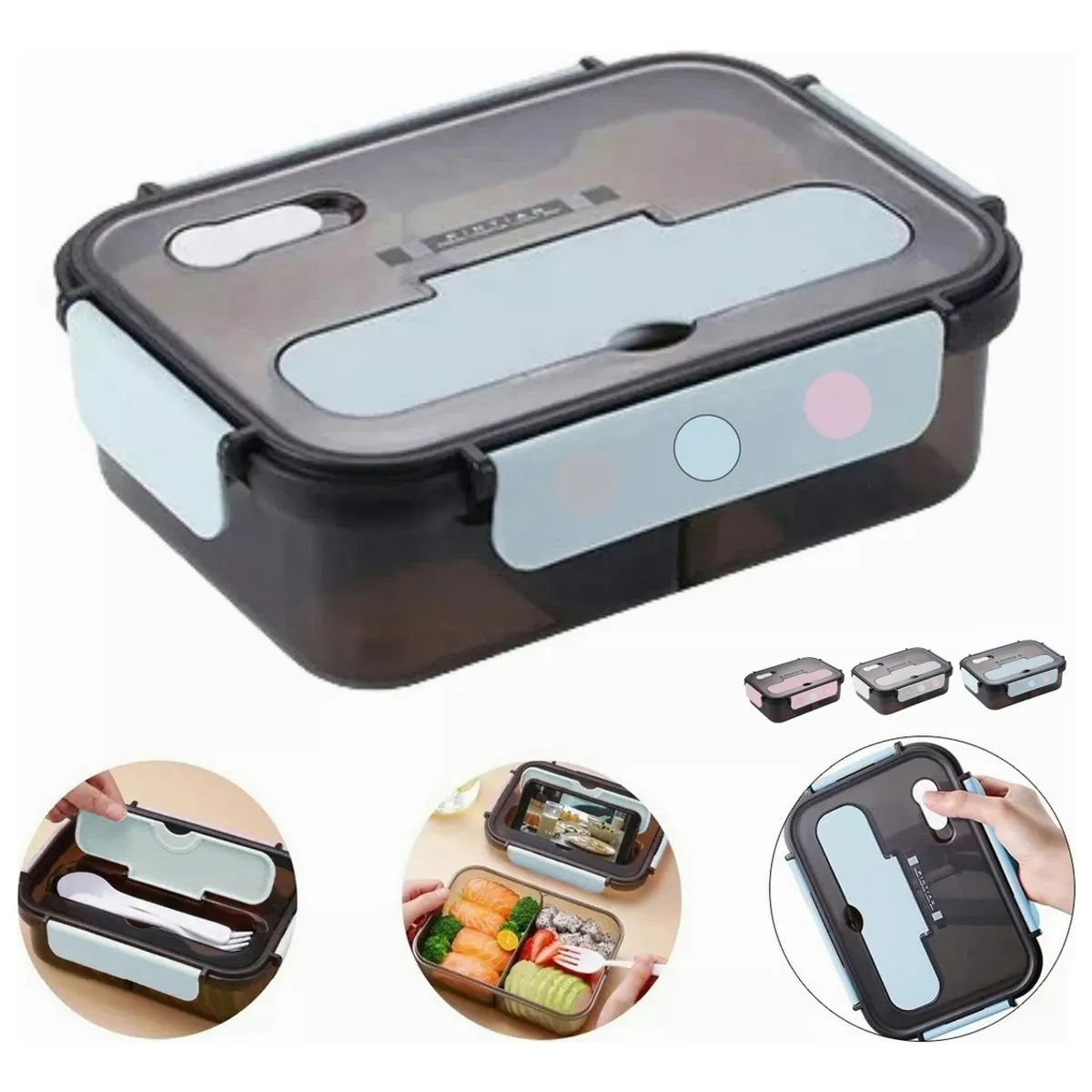 TIOZONEY - Fiambrera Lunch Box Topper Para Lunch Lonchera Termica