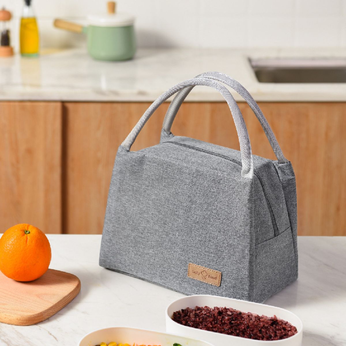 TIOZONEY - Bolsa de almuerzo de gran capacidad