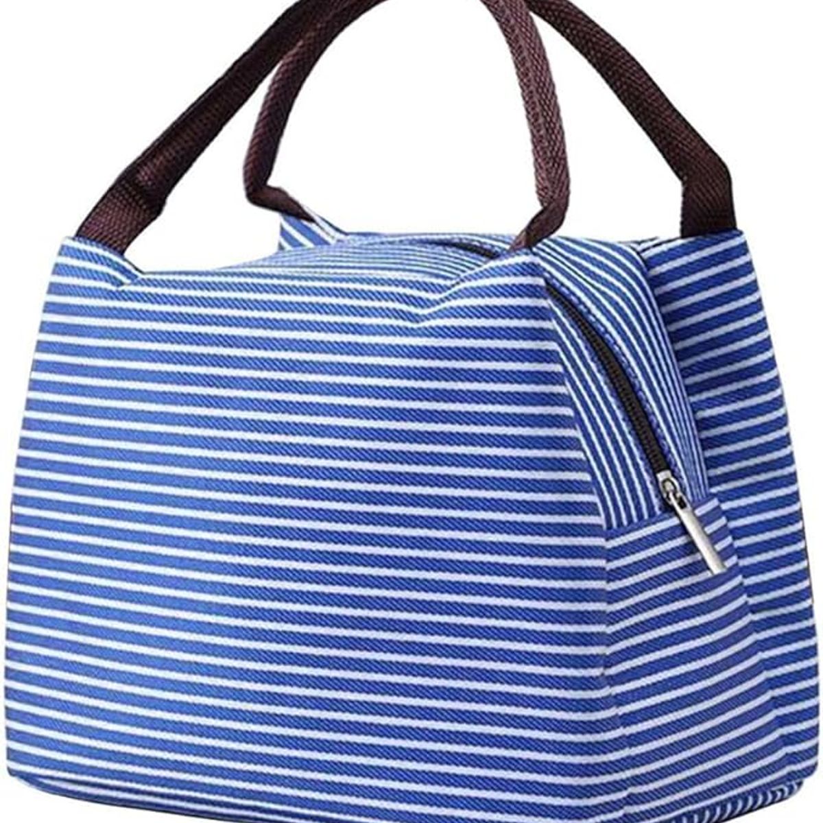 TIOZONEY - Bolsa de almuerzo a rayas