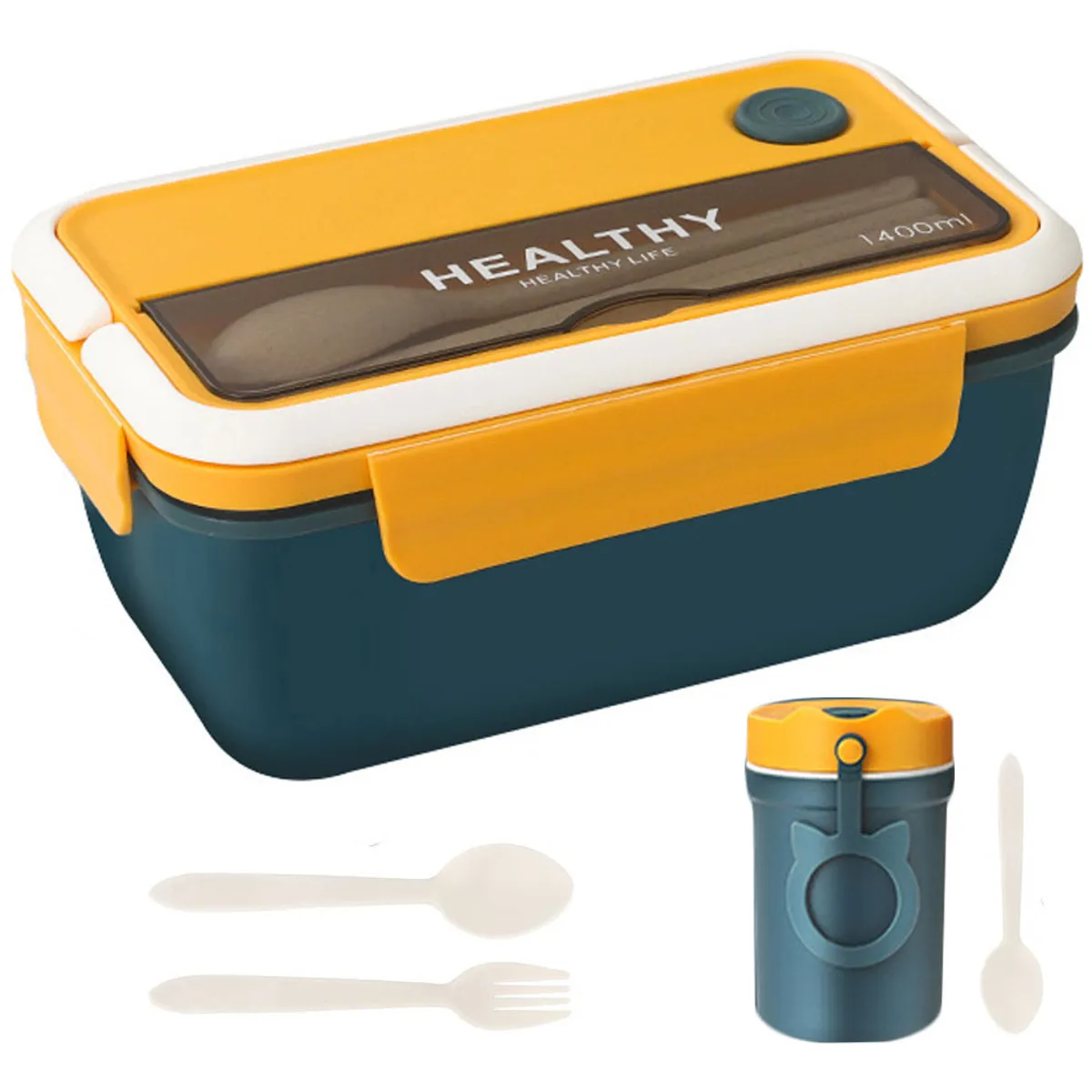 TIOZONEY - Topper Lonchera Mujerhombre Lunch Box Fiambrera Termica