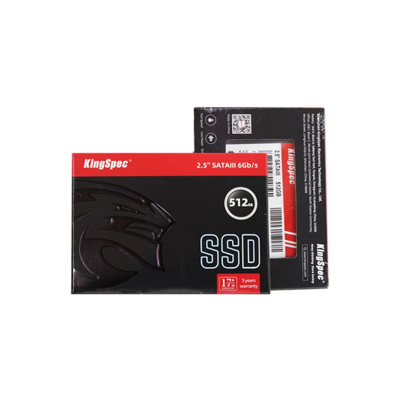 KINGSPEC - Disco sólido SSD interno KingSpec P3-512 512GB