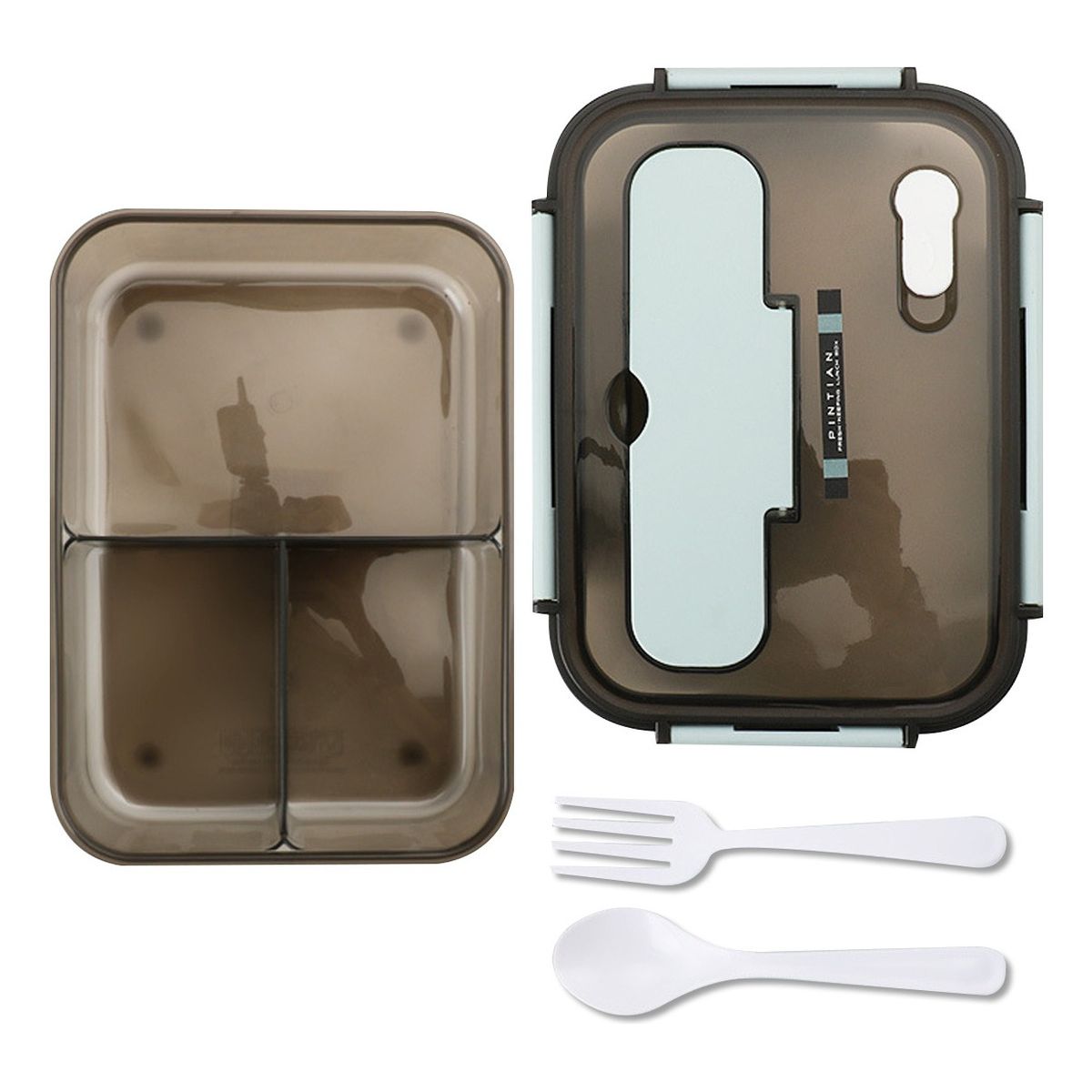 TIOZONEY - Lynnette Lunch Box Loncheras Topper Para Lunch Fiambrera 1500 Ml