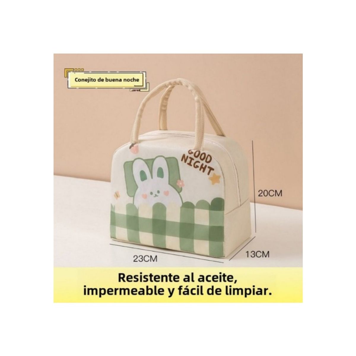 TIOZONEY - Bolsa de almuerzo de animalitos