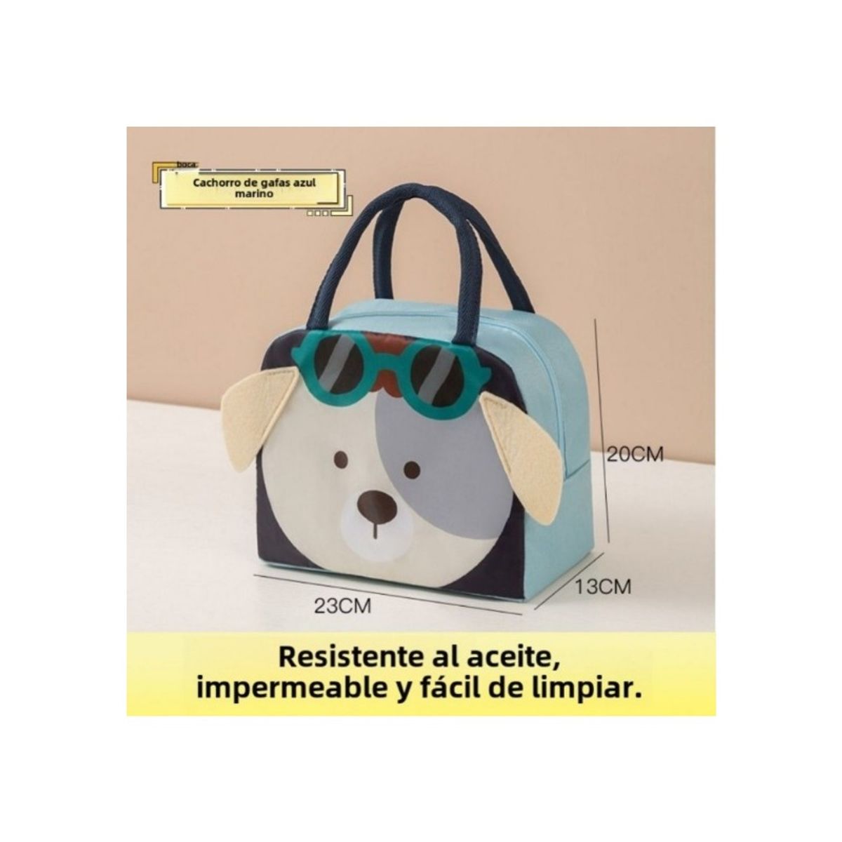 TIOZONEY - Bolsa de almuerzo de animalitos