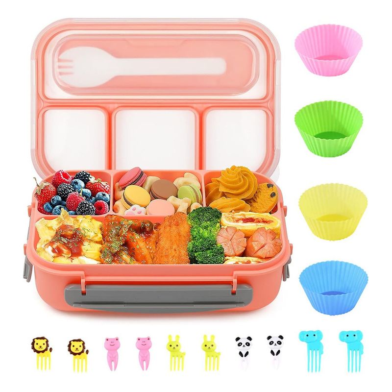 TIOZONEY - Lonchera Lunch Box Fiambrera Portátil Gran Capacidad 1300ml.