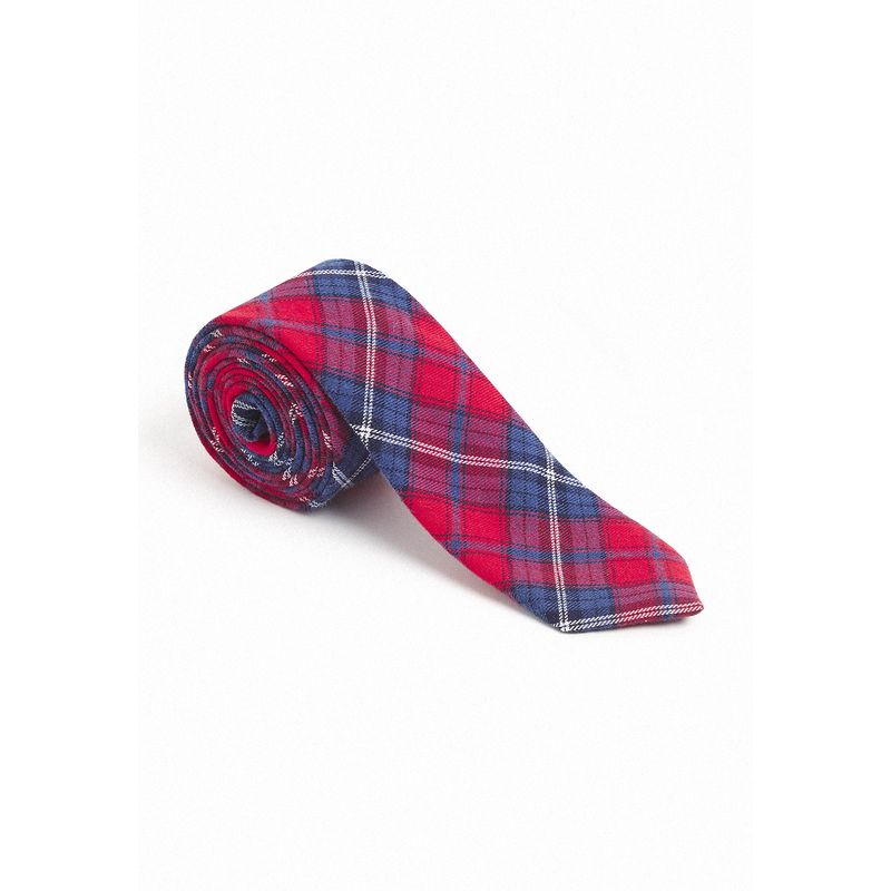 ORIGINAL PENGUIN - Corbata De Hombre Cuadros Rojo Original Penguin