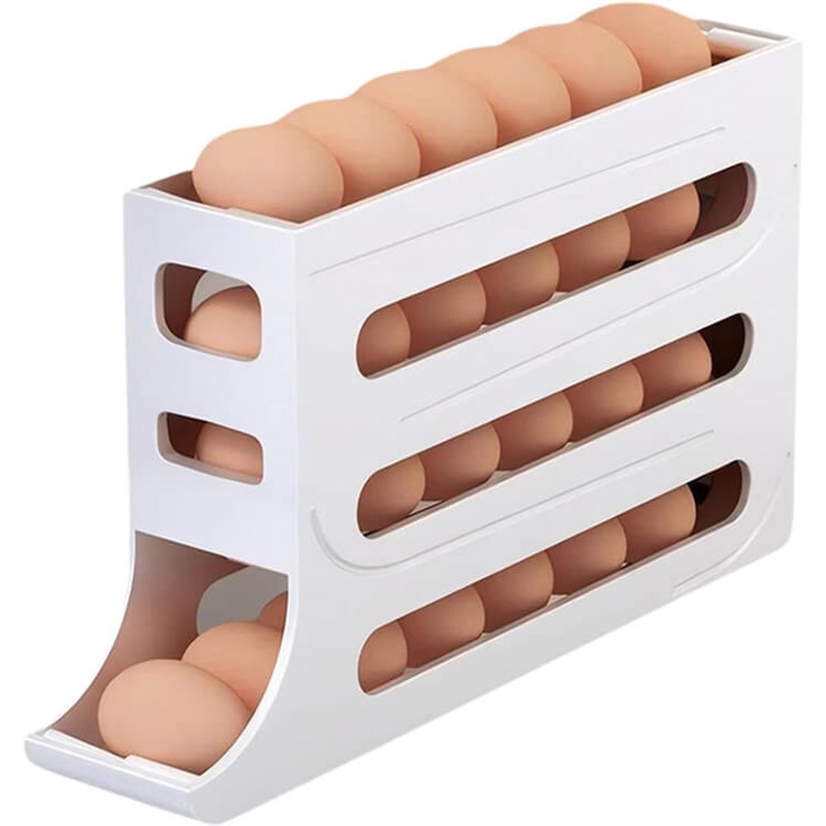 GENERICO - Dispensador de Huevos, Diseño Automático y Compacto