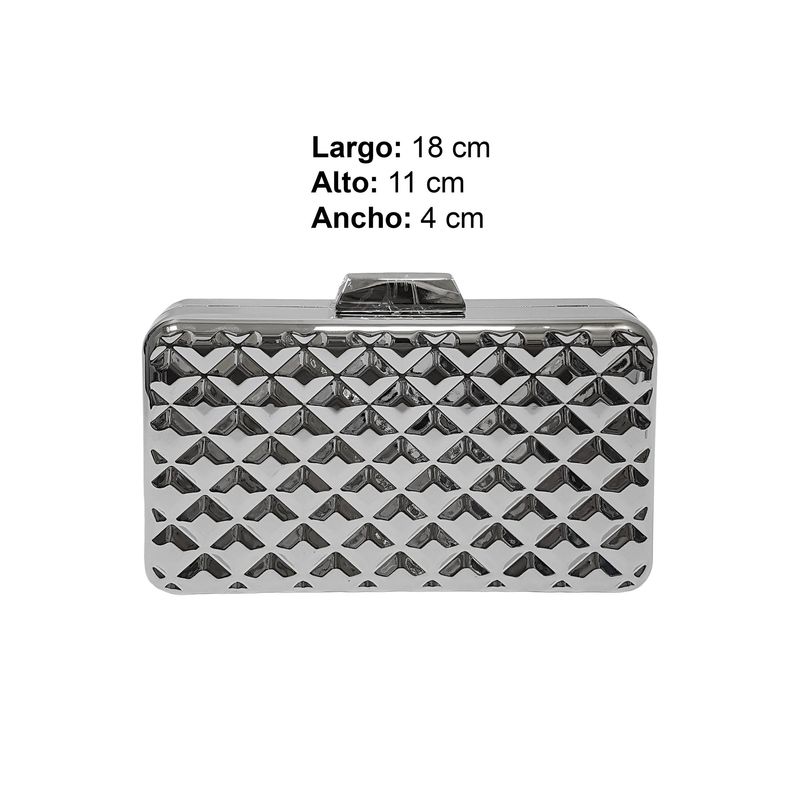 GENERICO - Cartera De Fiesta Para Dama Tipo Clutch AB