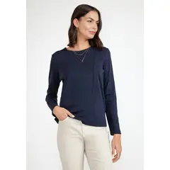 CANADIENNE - Polera de Mujer Modelo Cecil Color Marino
