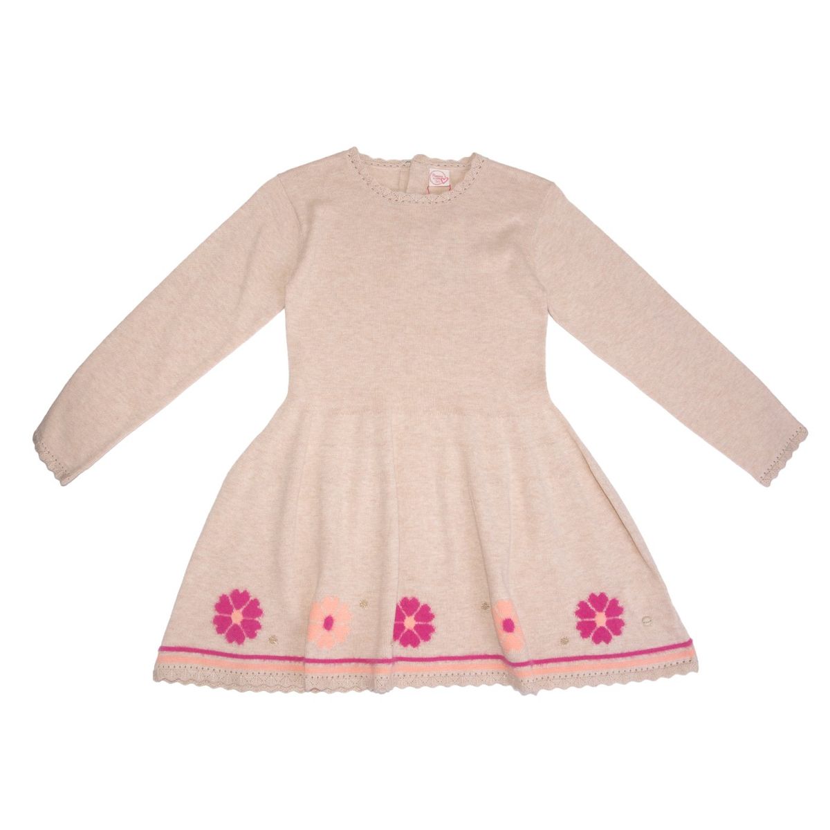 PILLIN - Vestido Niña Beige Pillin (PVB921-25BEI )