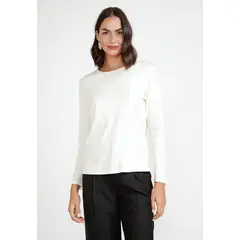 CANADIENNE - Polera de Mujer Modelo Cecil Color Crudo