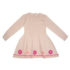 PILLIN - Vestido Niña Beige (PVB921-25BEI )