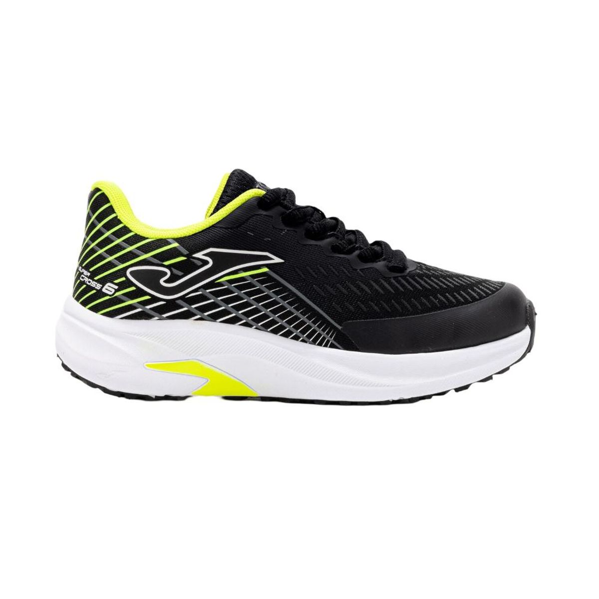JOMA - Zapatilla Running Kids Super Cross Negro Joma