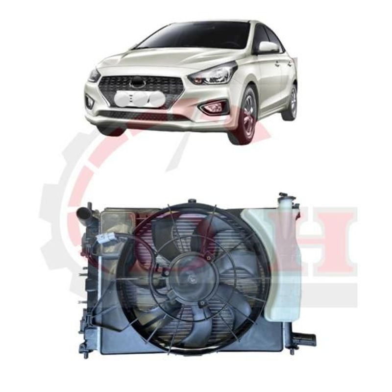 GENERICO - Electroventilador HYUNDAI Verna 1.4 2020-2023 d0